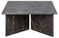 Actona Stolik Kawowy Vega 90 cm Ciemnobrązowy