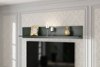 Evora WM Półka Wisząca 177 cm Zielony / Dąb Lefkas