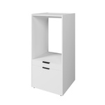 Andiamo - Zabudowa na Pralkę/Suszarkę 1S1P Biały Mat