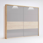 Asti AS-69-WB - Listwa Zewnętrzna z Oświetleniem LED Do Szafy 250 cm