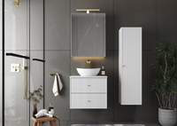 MARCO-02 Szafka Pod Umywalkę 2S 60 cm Biały Mat