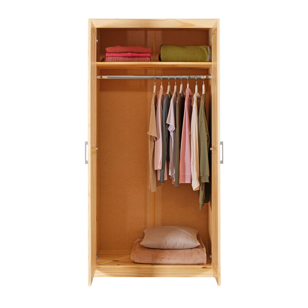 Szafa 2D LEON drewniana sosnowa