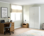 Rel PT90 - Półkotapczan 90 cm Biały Platynowy Mat