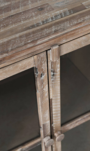 Brązowa komoda drewniana Avola AV2125-70