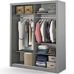 ARTI AR-03 - Szafa Przesuwna 2-drzwiowa Szara