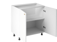 Szafka Kuchenna Dolna 2-drzwiowa D80 Linea White Biały Mat