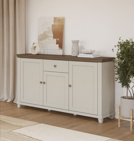 Evora WM - Komoda 3D1S Beż Jasny Dąb Dunin