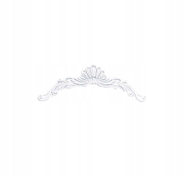 Luiza LZ-31-WB - Dodatkowa Korona Do Łóżka Biały Połysk 160-180x200 cm