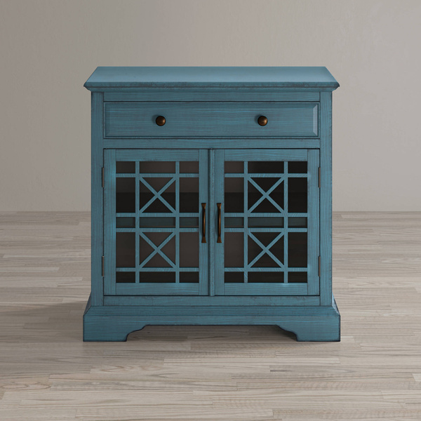 AV175-32 Komoda 2D/1S Avola Antique blue