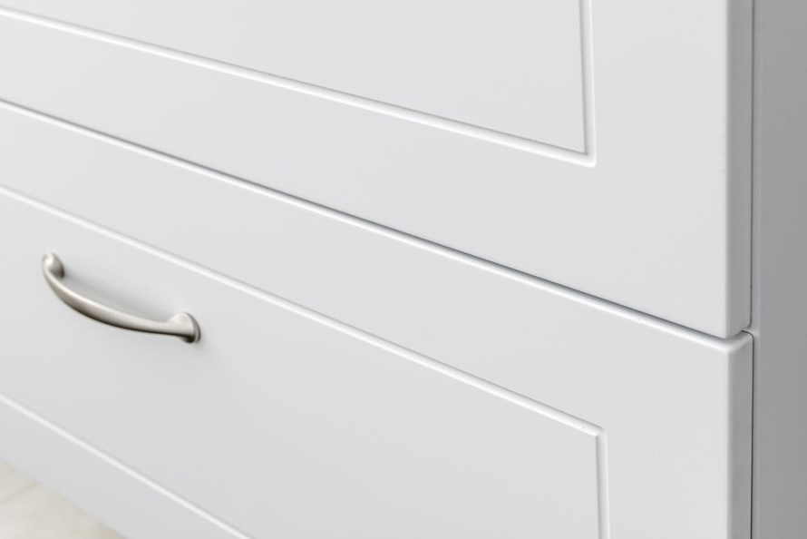 Lustro łazienkowe w ramie 60 cm Sophia biała