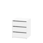 MAXI MX-07 - Kontenerek 3 Szuflady Biały