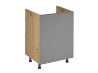 Szafka Kuchenna Dolna 1-drzwiowa Zabudowa Zlewozmywaka D60Z-P/L Langen Beige