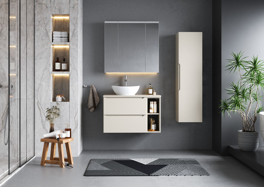 ETNA-03 - Słupek Wysoki 1-drzwiowy Kaszmir