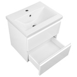 Astor Zestaw Reno 50 cm Szafka z Umywalką 2S Biały Połysk