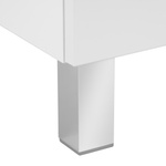 Astor Zestaw Sol Biały 50 cm Szafka z Umywalką 2S Biały Połysk