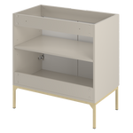 ASPEN-08 - Szafka Pod Umywalkę 2D 80cm Kaszmir Złoty Stelaż