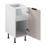 Szafka Kuchenna Dolna 1D Sorento D40 P/L Biały Mat Beżowy Mat