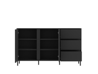 Avenale AVEK01 - Komoda 2D3S Antracyt