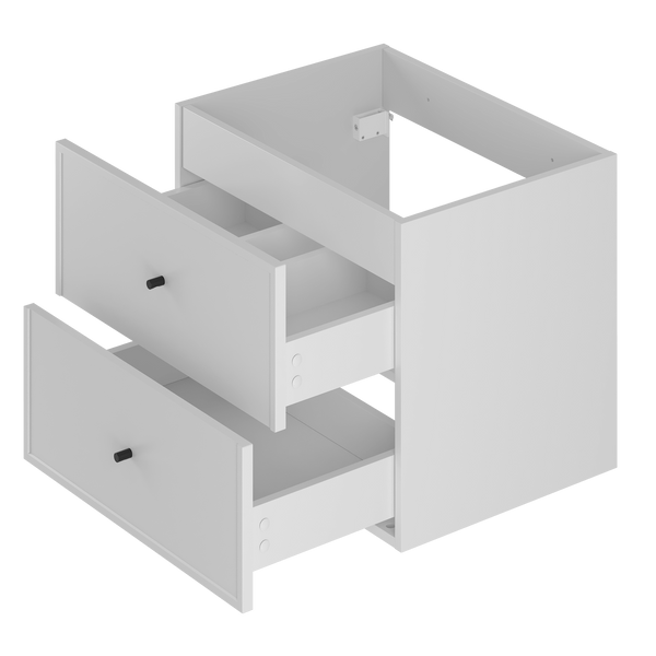 MARCO-02 Szafka Pod Umywalkę 2S 60 cm Biały Mat