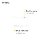 MAXI MX-12 - Dodatkowe 2 Półki Do Szafy MAXI MX-02