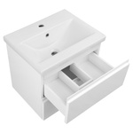 Astor Zestaw Reno 50 cm Szafka z Umywalką 2S Biały Połysk