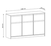 Manami K3D3S - Komoda 3D3S Cremona