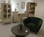 Merano 02B Regał stylizowany bielony