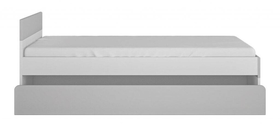Flexi FLXZ02 - Łóżko 120 1S Białe/Szare