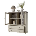 Evora WM - Komoda Wysoka 2D2S Beż Jasny Dąb Dunin