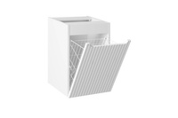 Nova White Szafka Pod Blat 40 cm 1 Drzwi z Koszem na Pranie