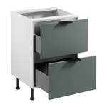 Szafka Kuchenna Dolna 2S Sorento D60S2 AX Biały Green