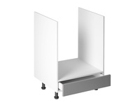 Szafka Kuchenna Dolna Zabudowa Kuchenki D60ZK Linea Grey Szary Mat