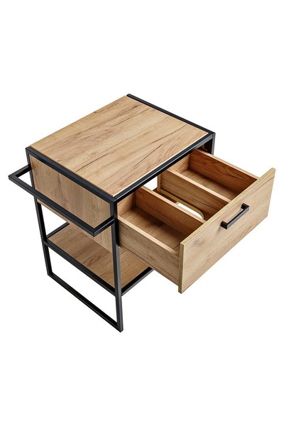 BROOKLYN 825 Szafka pod umywalkę z wieszakiem na ręcznik 1S - 60 cm