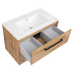 Astor Zestaw Vivien 80 cm Szafka z Umywalką Dąb Wotan