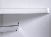 Szafa MAGNUS drewniana biała