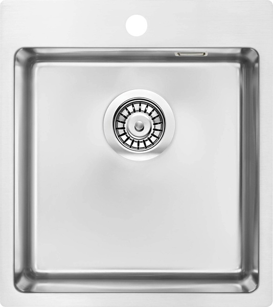 Zlewozmywak stalowy 1-komorowy Olfato