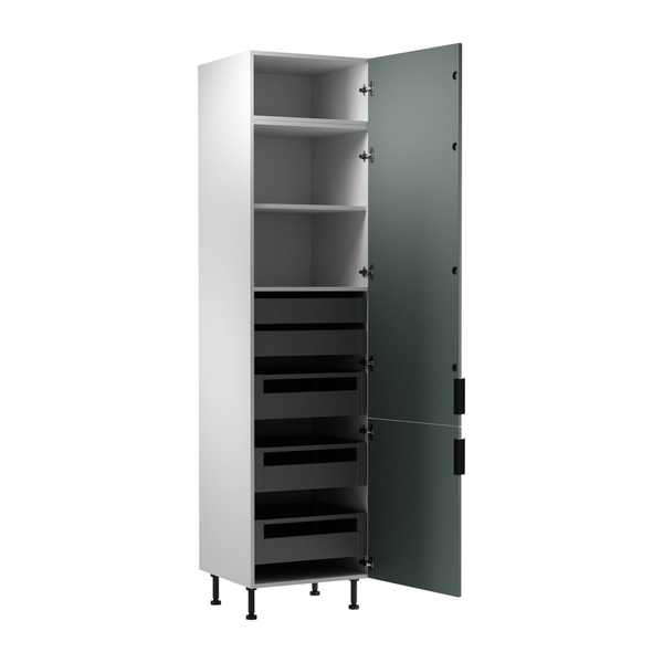 Szafka Kuchenna Dolna 2D Sorento D60T P/L AX Biały Green