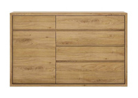 Shetland TYP 42 - Komoda 1D-5S Dąb Shetland/Szara