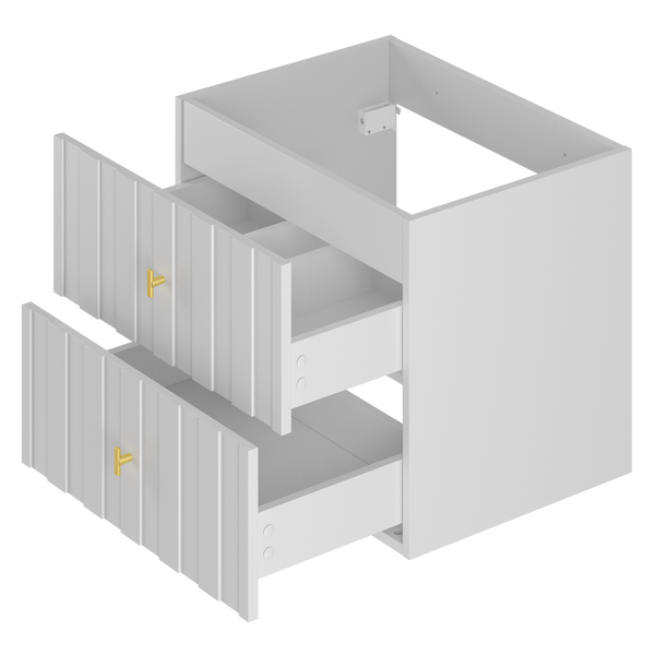 ELEGANTE-07 - Szafka pod Umywalkę 2S 60 cm Biały Mat