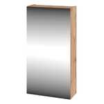 LUSTRO-03 - Szafka Wisząca z Lustrem 1D 40cm Dąb Wotan