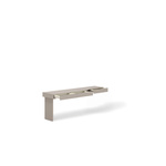 WOOW WO-11L - Biurko Lewe 3 Szuflady Szampański/Clay Grey