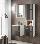 Słupek wysoki 2D biały Finka Grey