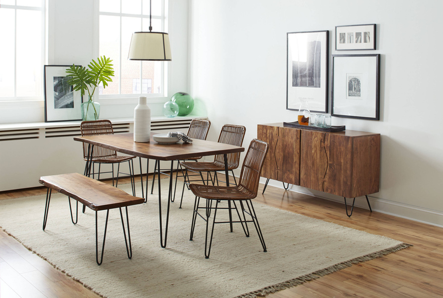 AV1781-48KD Ławka Avola Chestnut