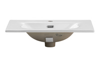 Umywalka Meblowa Ceramiczna 60 cm SKY 3 E-8099-3-60 Biały Połysk