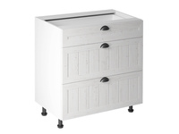 Szafka Kuchenna Dolna 3 Szuflady D80S3 Prowansja Sosna Andersen Biały Mat