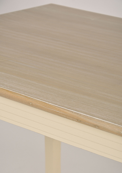 Pesaro 026 Stół 160 x 80 zdobiony prowansalski kremowy beżowy przecierany blat drewno/mdf