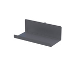 Oristo półka lustra 20 cm grafit mat