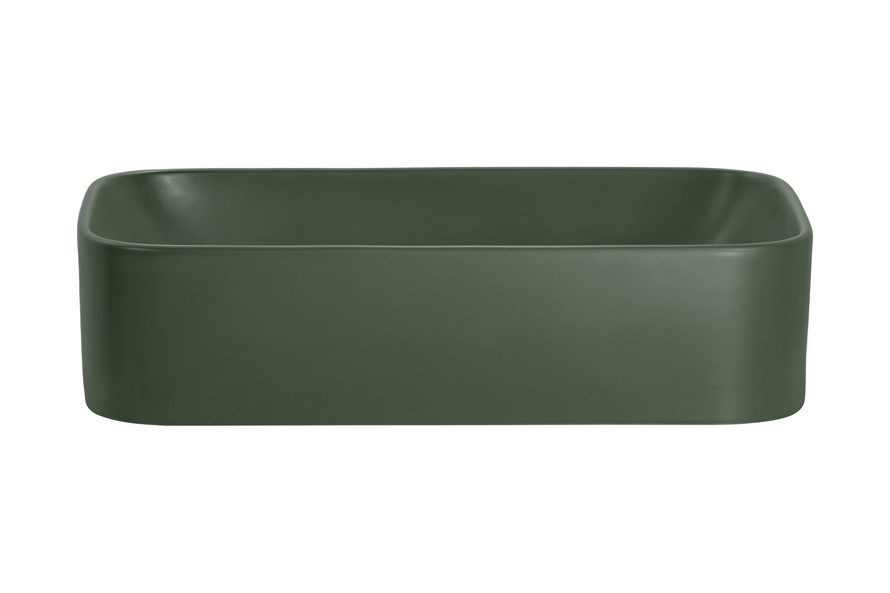 Umywalka Nablatowa Ceramiczna UN-KAMA-MFG-60 Zielony Mat