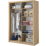 ARTI AR-04 - Szafa Przesuwna 2-drzwiowa 150 cm Dąb Shetland