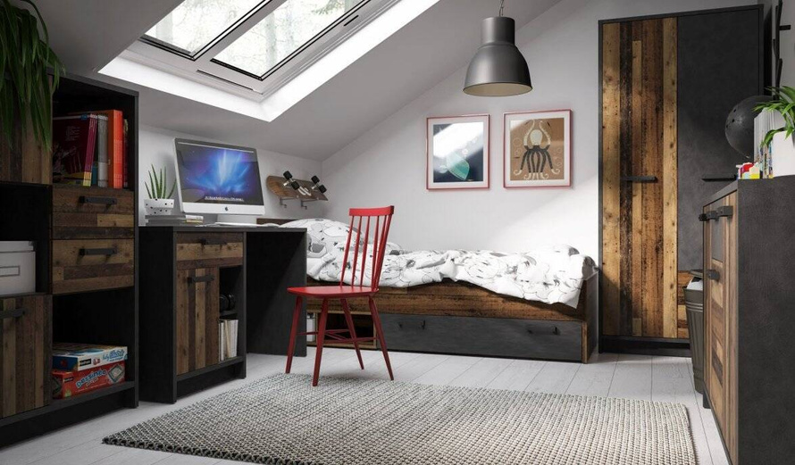 Nubi NUBK01 - Komoda 3D1S Matera Ciemna/Old Style